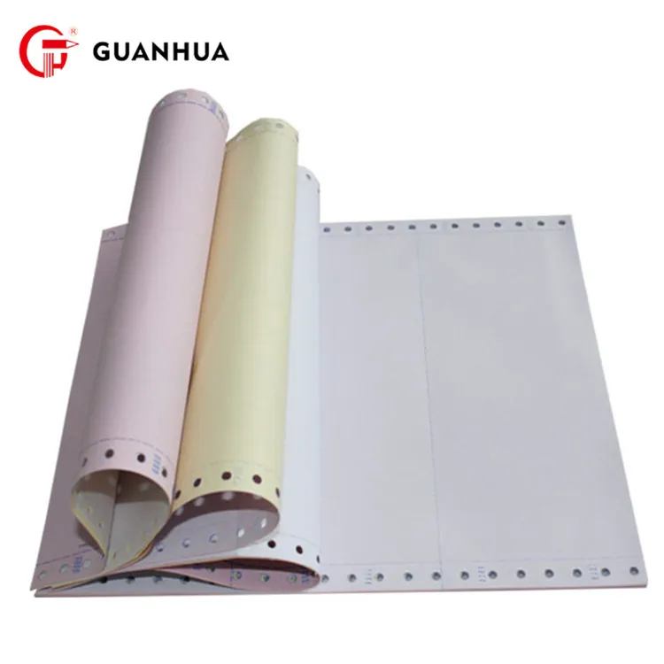 Reliable and Cheap Size and color can be customized computer bill printer paper colored printing for office