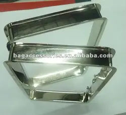 metal bag parts material tote bag accessories box clutch frame for women handbag
