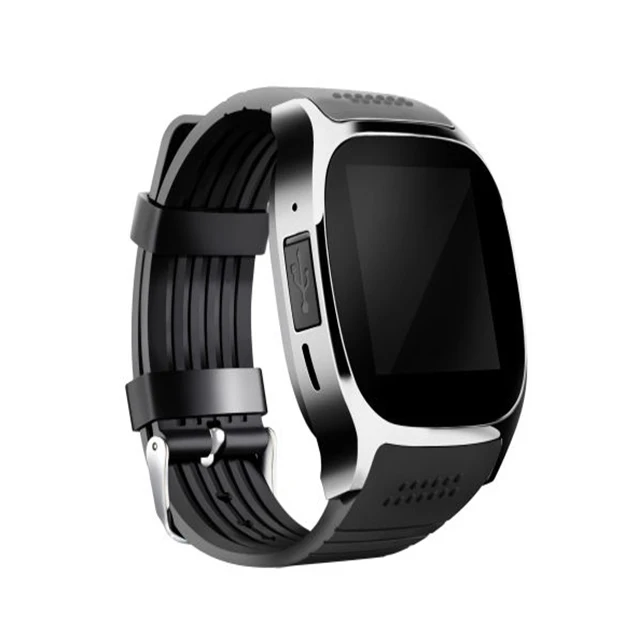 1.54 Inch Touch Screen BT Smartwatch T8 With Camera Facebook Whatsapp Support SIM TF Card Call  Android Smart Watch