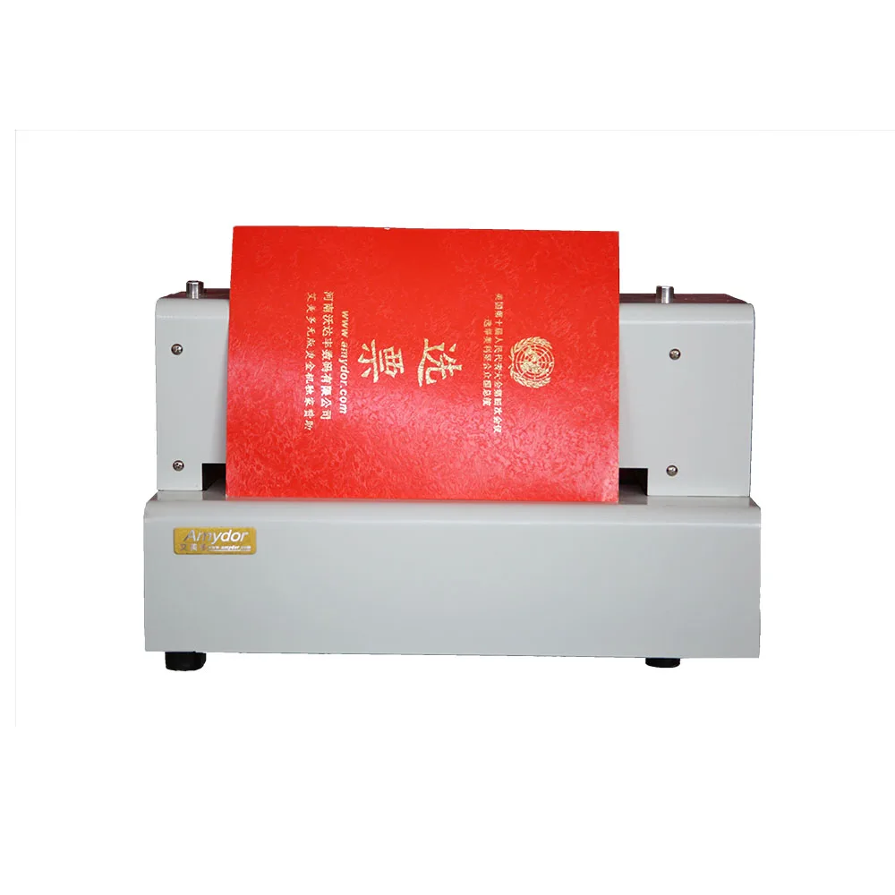 Amydor 330 paper card digital embossing machine with factory price