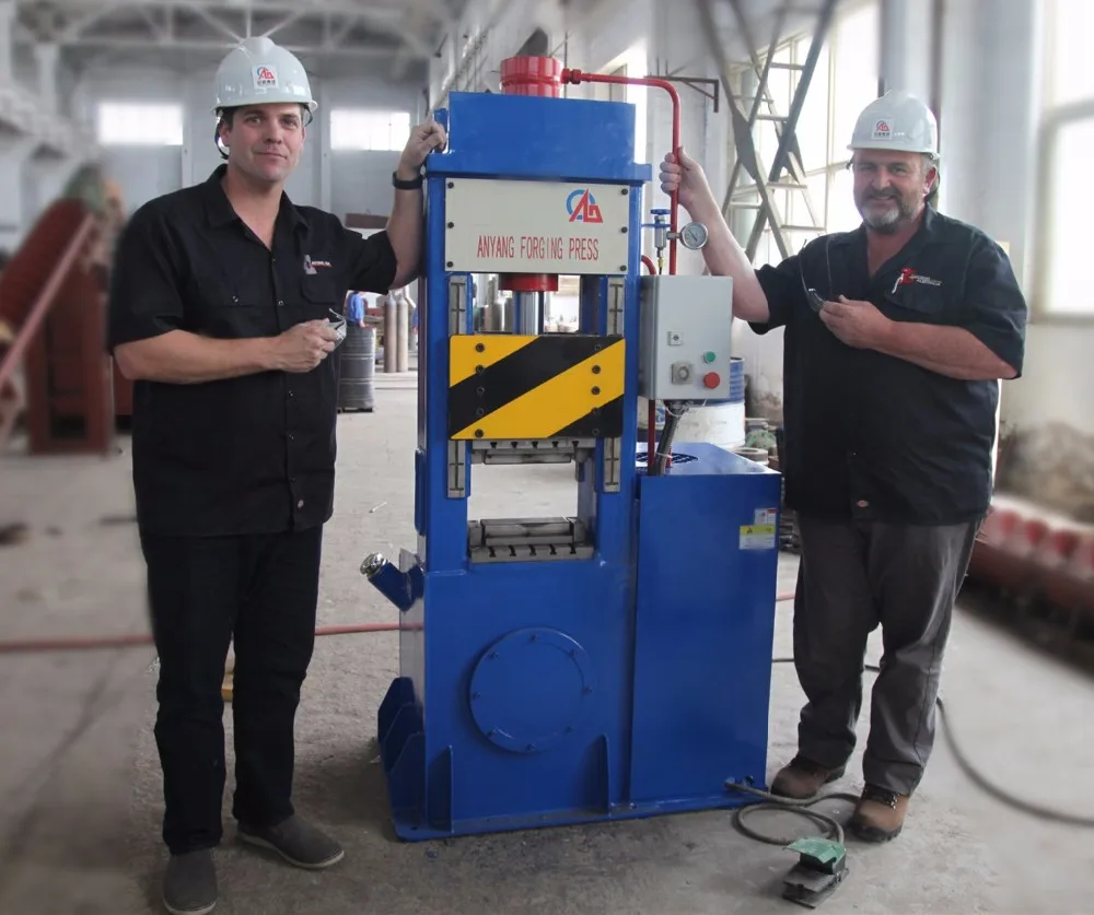 Anyang Blacksmith Hydraulic Forging Press for Bladesmith and the Small Industrial Sector