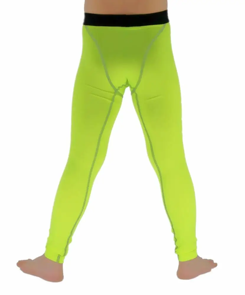 Custom boys compression tights  youth football tights boys leggings sports