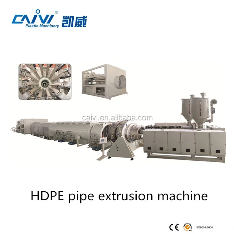 16-800mm HDPE pipe single-layer multi-layer co-extrusion making machine production line