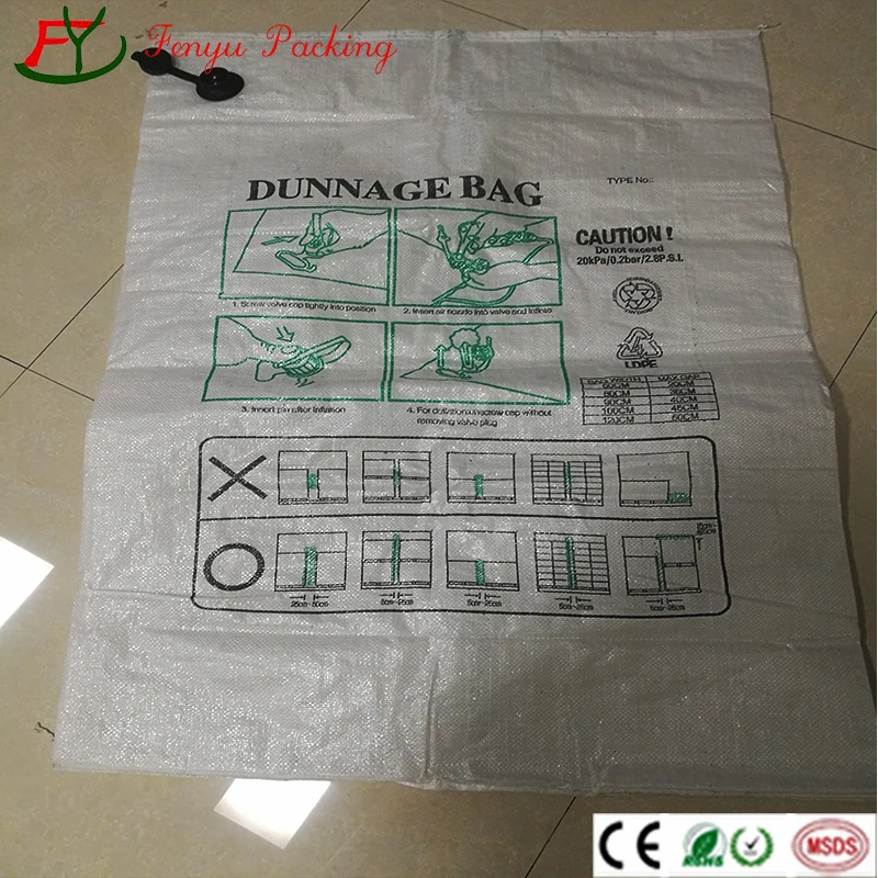 Safety anti-collision air bag cargo safe air bag for container filling