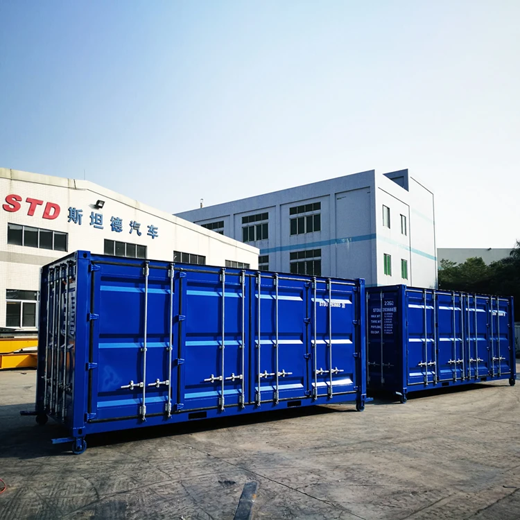 20ft side open container 20ft lateral open door shipping container