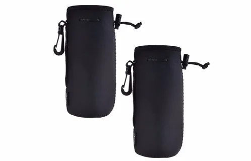 Drawstring Water Bottle Holder Cover Neoprene Insulated Sleeve Bag