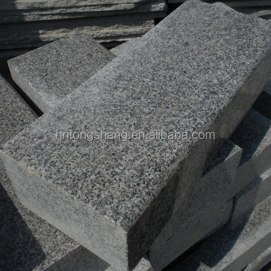 Природный шаньдун гранит бордюрного камня, wulian серый бордюрного камня