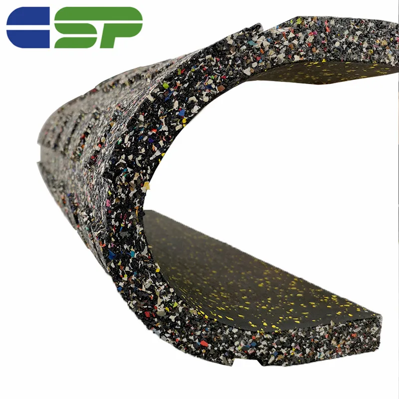 
Elastic Shock absorbent rubber tile floor --- Ideal for high impact uses 