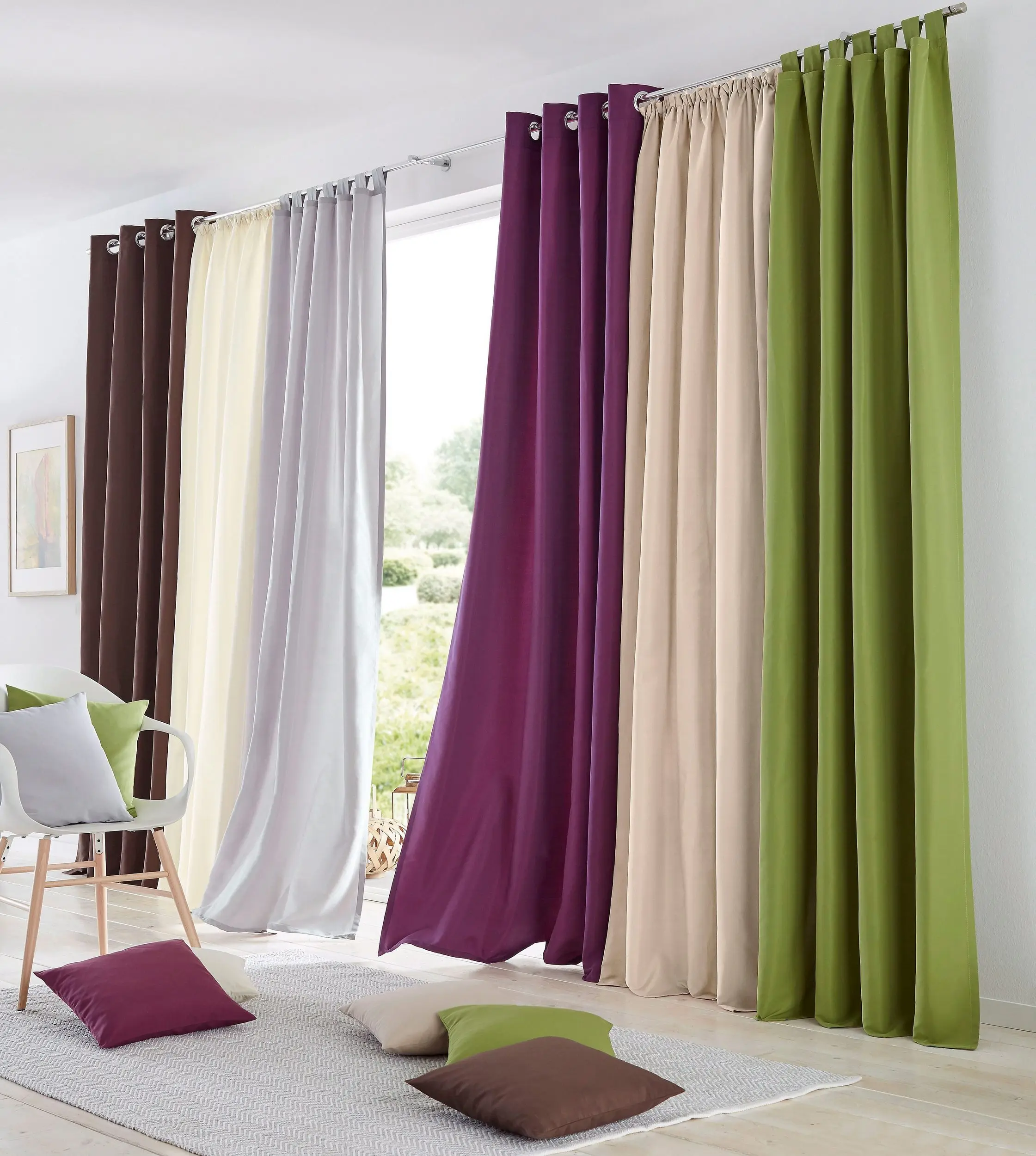 Новый дизайн, оконная занавеска для гостиной, светонепроницаемая занавеска