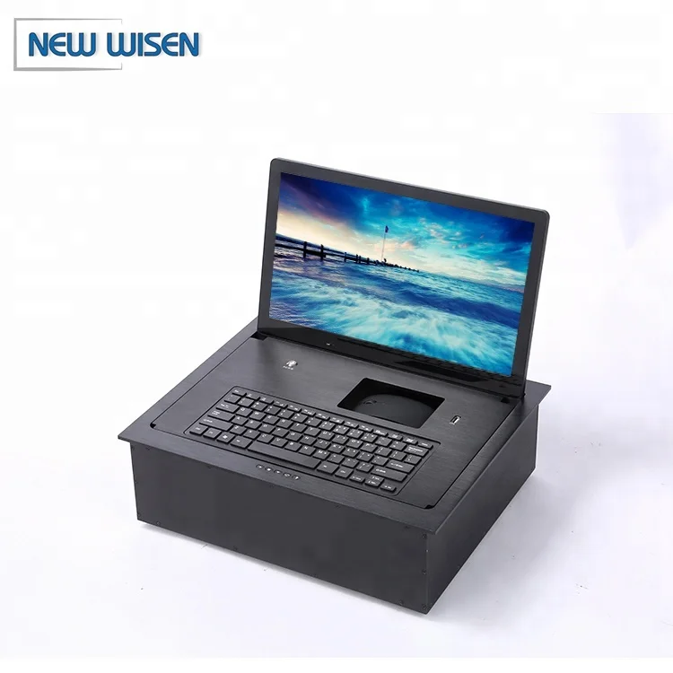 Раскладушка Pop Up стол ЖК дисплей Мониторы Лифт конференц зал автоматический компьютер мониторы механизм лифт для телевизора