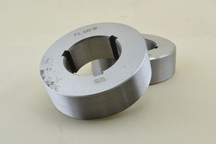 Thread-Through Roller Dies Pitch 1.0P Cylindrical Thread Rolling Die for Machine Screws