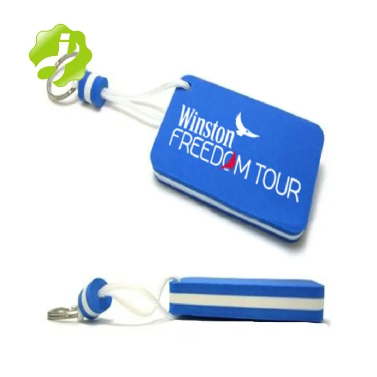 promotion eva floating keychain