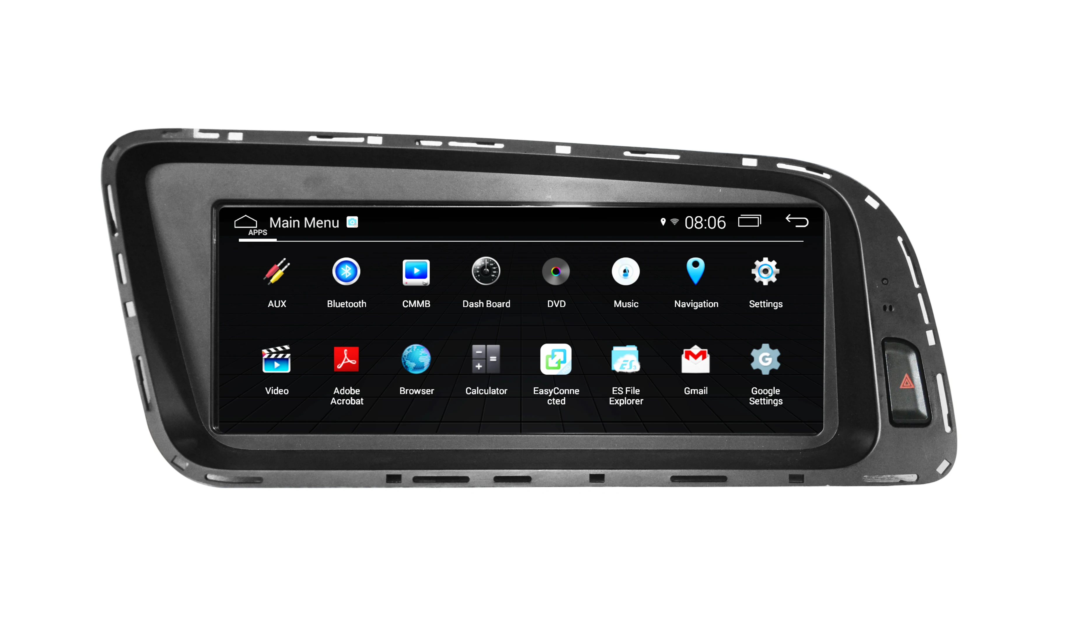 8.8' Android 10.0 Car dvd player Radio Stereo Audio Multimedia Player GPS Navigation 8G RAM 128G ROM  For Audi Q5 2009-2016