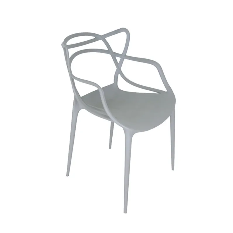
China Manufacturer Custom Multi-Colored PP Stackable Restaurant Modern Garden Plastic Chair 