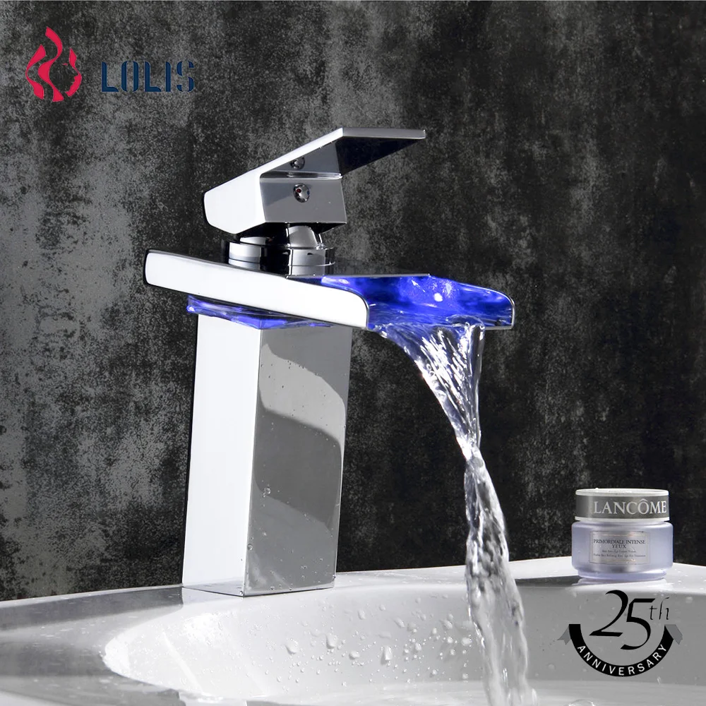 G007LED Waterfall bathroom faucet,basin faucet manufacturer wash basin taps