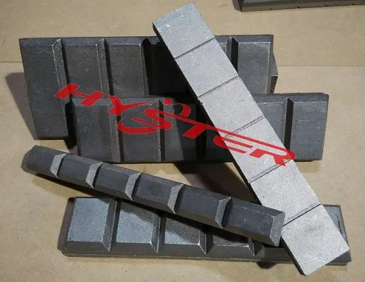 bimetallic white iron  chocky bar for excavator bucket repair and wear attachment