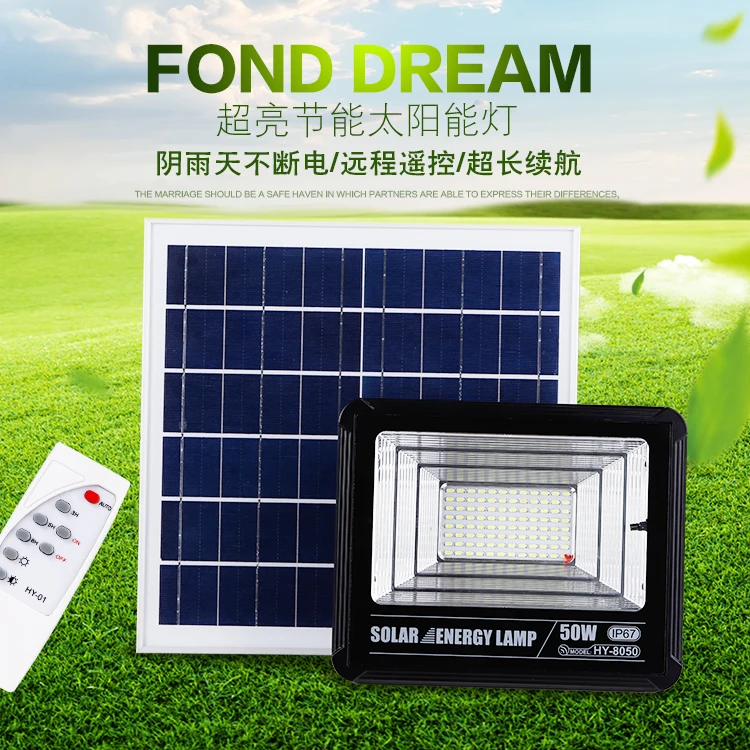 Garden Spotlight Solar Motion Sensor 50wLeds Outdoor Security Led Flood Light Waterproof Adjustable Wall Light