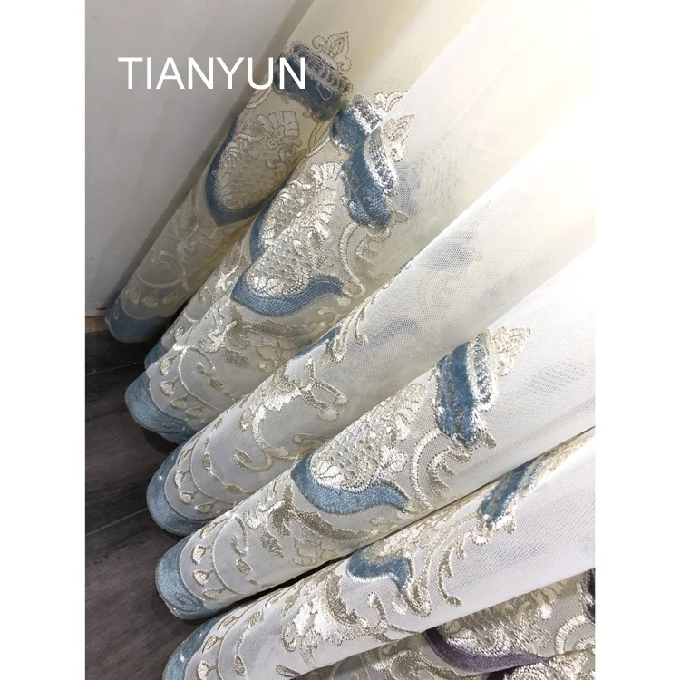 Polyester Sheer Window Voile Rod Pocket Panel Curtain