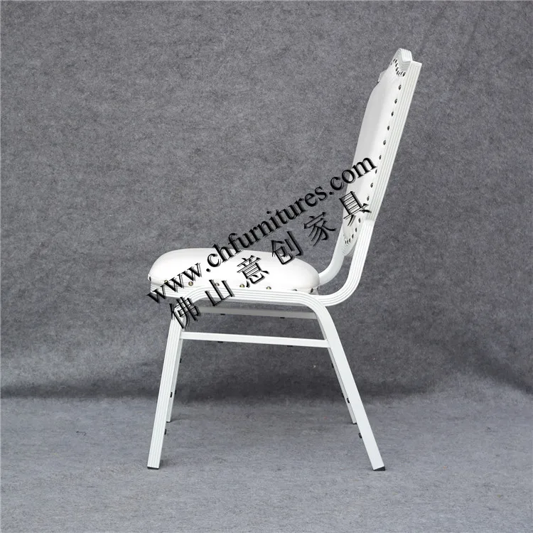 YC-ZL150-01 White Used Rental stacking banquet hotel chair for sale