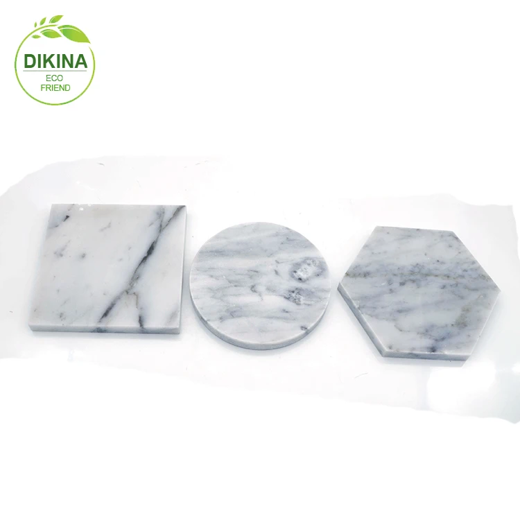 Mr & Mrs Custom Hexagon Minimal Clean Modern Chic Table Numbers/ Name Card Setting wedding decor White marble tile place cards