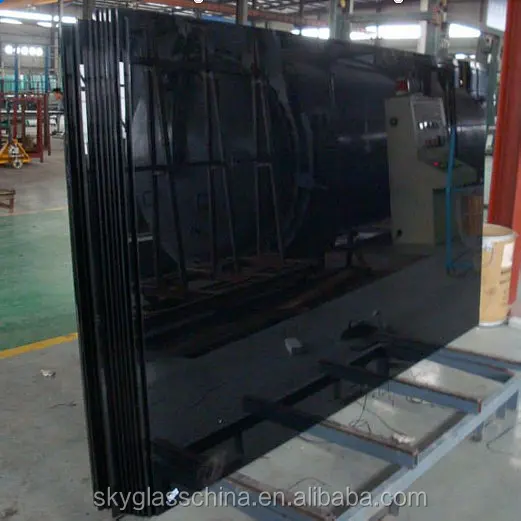 
Wholesale cheap price 6mm 8mm 10mm black tinted tempered glass for table top 