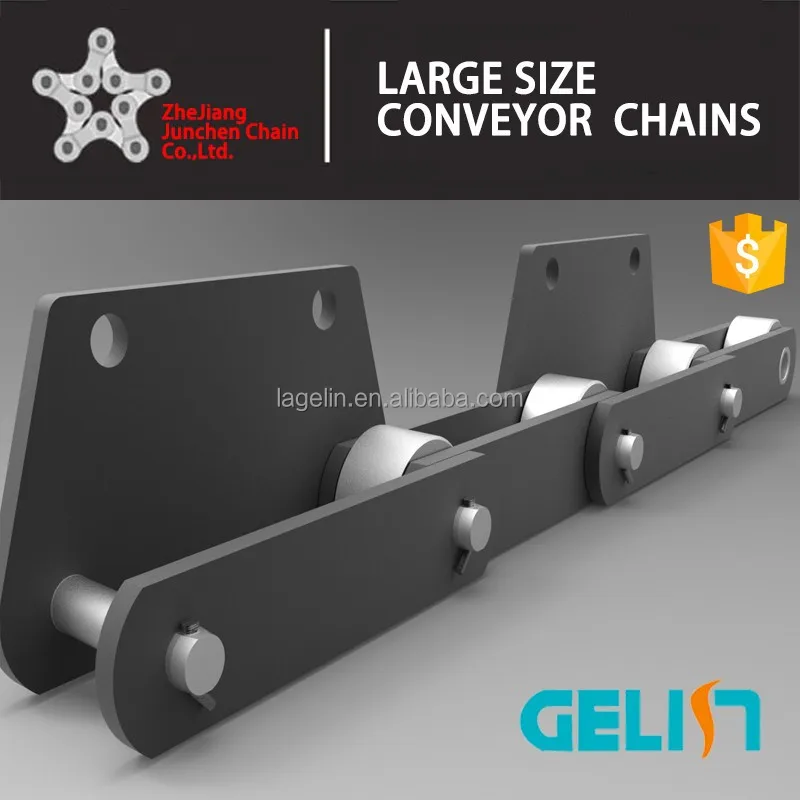 
OEM nonstandard custom chain Bucket wheel type stacker reclaimer conveyor chain 