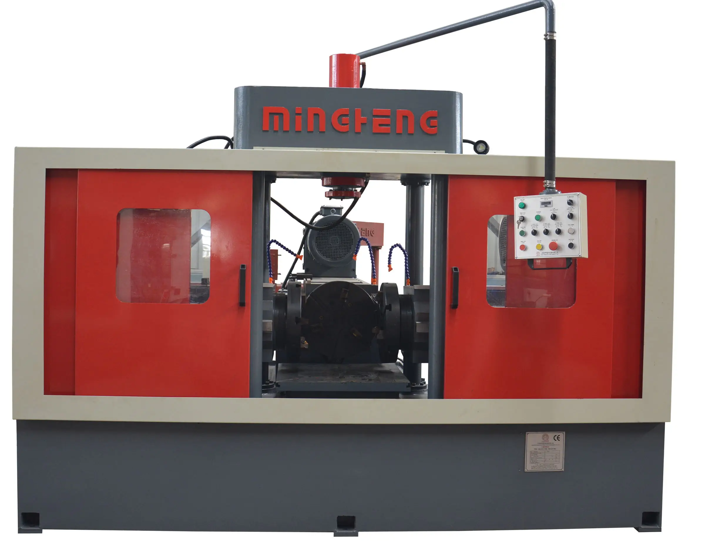 
stainless steel hydraulic tee beveling machine for tee ends chamfering 