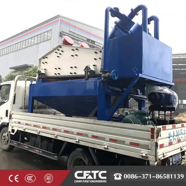 Mining River Sand Extraction Equipment Fine Sand Recycling Machine with High Efficiency