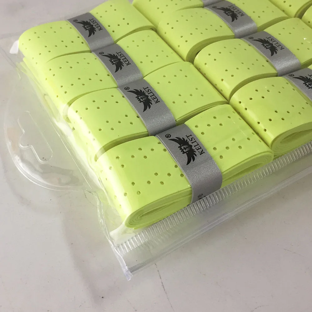 Famous brand  60 pcs Mix colors  Coated Anti-slip Overgrips  absorbent overgip tennis  for racket badminton