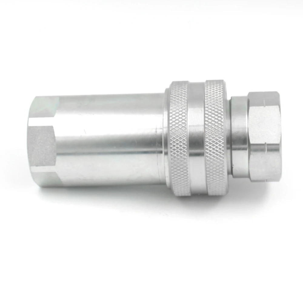 1 inch BSP NPT female thread carbon steel hydraulic hose quick connect coupling for general purpose applications