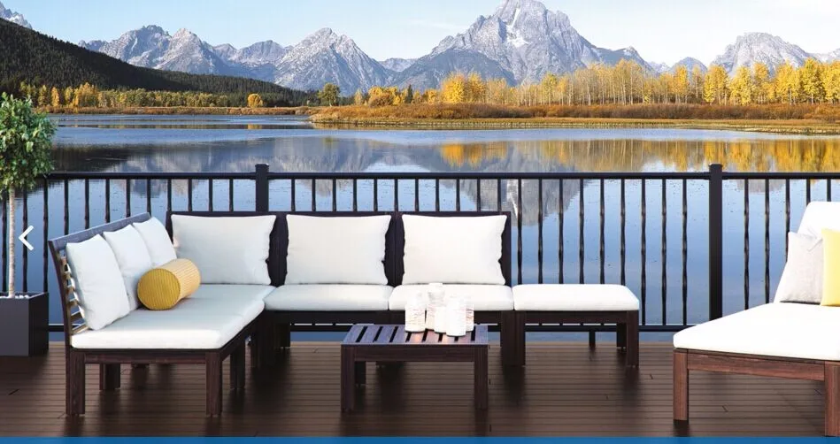 Синтетические длинные жизни древесно-полимерного композита настил пола настил веранда балкон пол