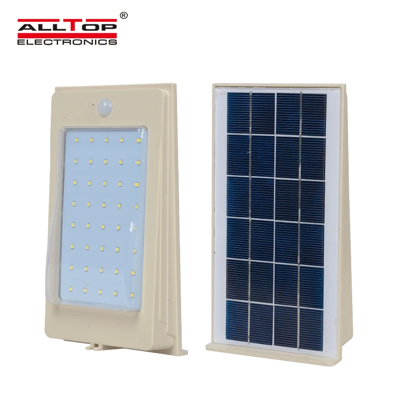 ALLTOP New Products Wholesale Price Modern Motion Sensor Garden Outdoor 4w LED Wall Light