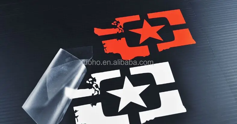 Custom printed Removeable Car Die Cut vinyl decals,Full color uv Vinyl car Window Decals stickers