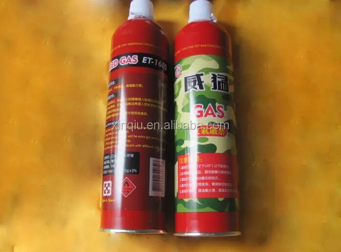 
WAr type game PREVENTS RUST /CFC Free r134a high power output airsoft gas green color/toy gun 