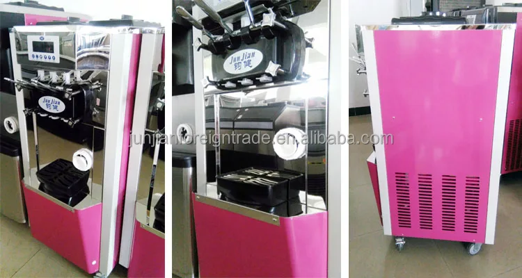 Commercial Multifunctional Mini Soft Ice Cream Machine In Dubai