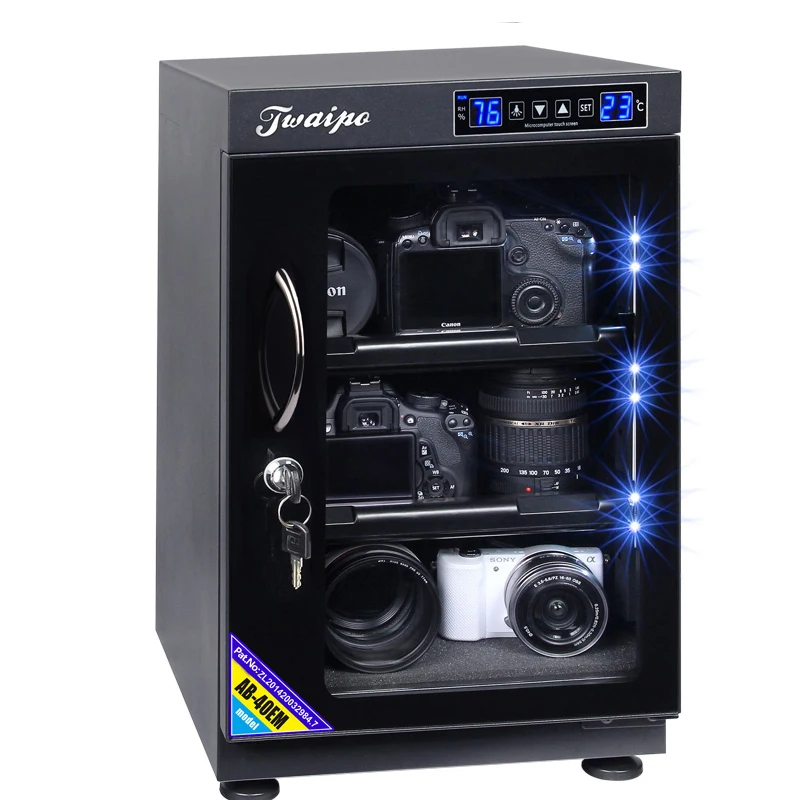 40L  electric storage cabinet dry photography equipment  dslr lens camera accessories