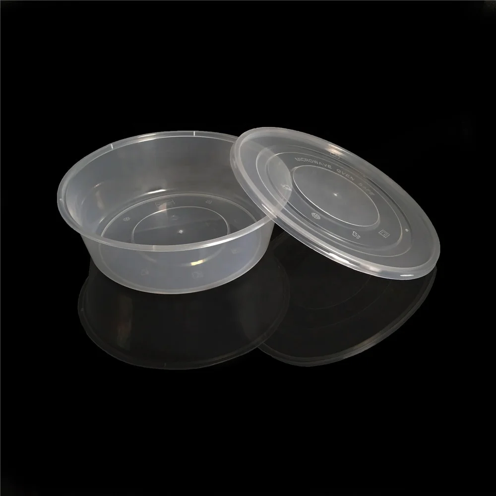 YQ465 2500ml microwave disposable plastic meal / food container/lunch box noodles bowl food storage container