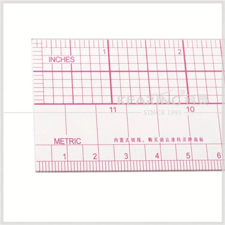 Kearing 2 '* 24' и 60 см гибкая пластиковая линейка для сортировки шаблонов с транспортировочной сеткой #8097