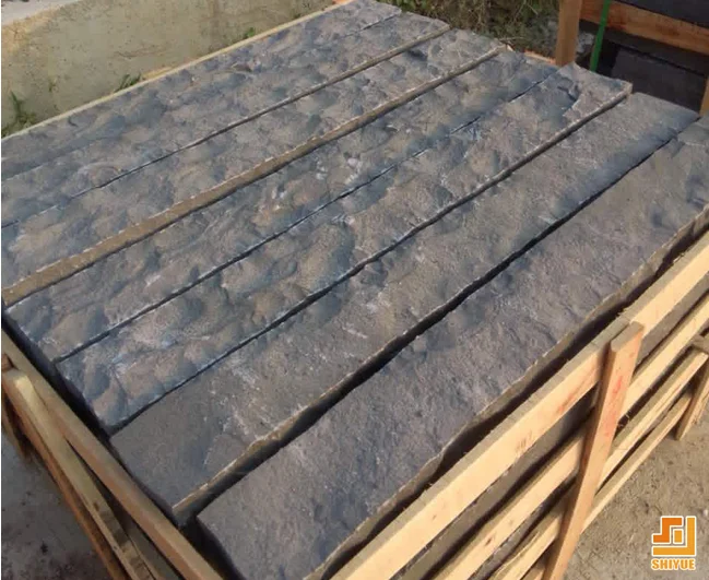 
Cheap Price All Side Natural Split Black Basalt Kerbstone/Curbstone 