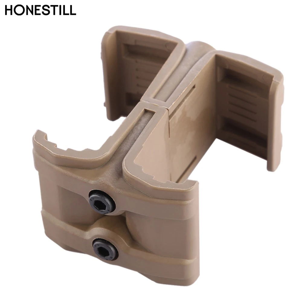 
Nylon Clip AR15 Rifle Gun Magazine Parallel Connector Clip Coupler Modified Part For M4 replacement 
