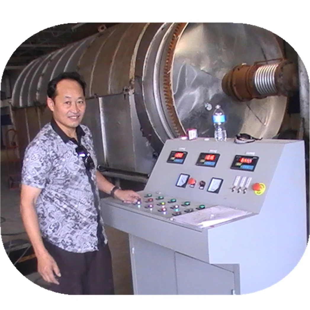 What is meant by horizontal rotating working form used tyre pyrolysis machine