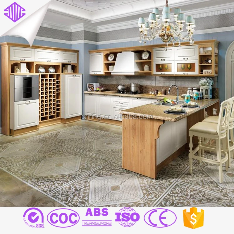 2015 modular kitchen design u shaped Hot selling from china