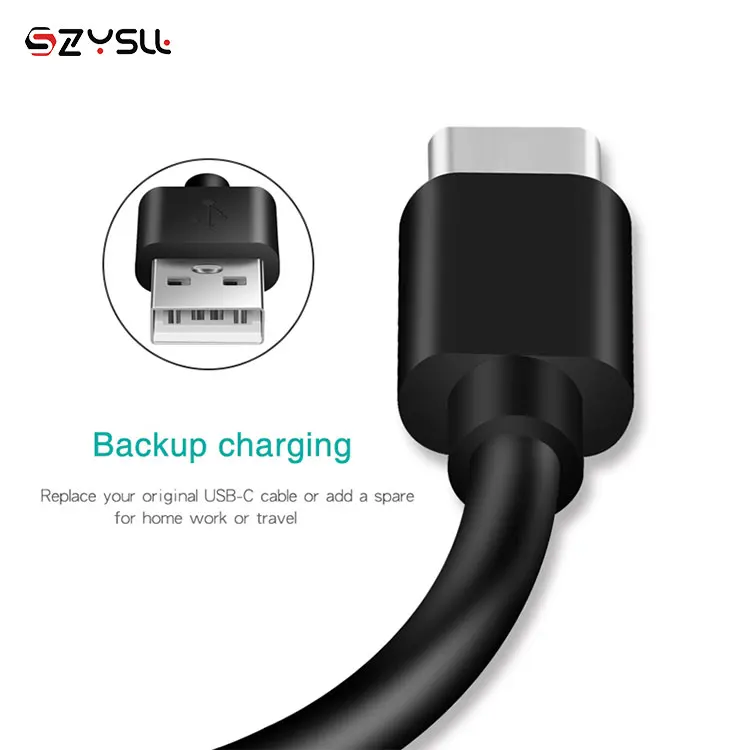 
1m 2m 3m 5V/2A Fast Charging 2.0 Type C USB Cable For Samsung 