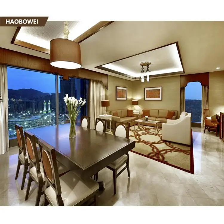 Rubber wood and stone oval dining table made in china for apartment furniture