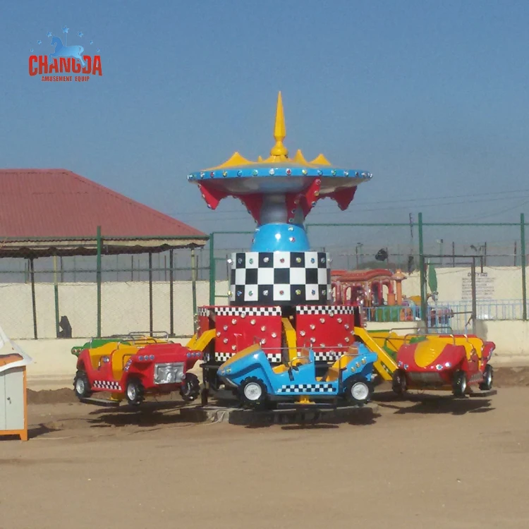 
city park games crazy flying car with lights for kids 