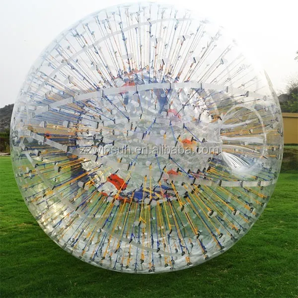 Cheap inflatable plastic human sized hamster ball for sale,kid size hamster ball