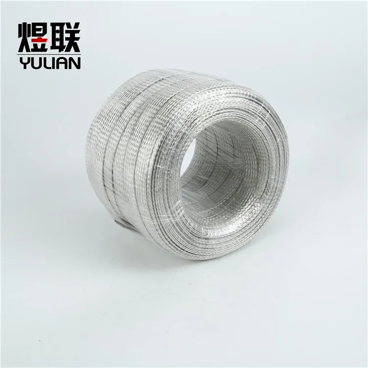 
Diameter 0.15mm Tinned Copper flat braided wire ground lead 25sqmm 