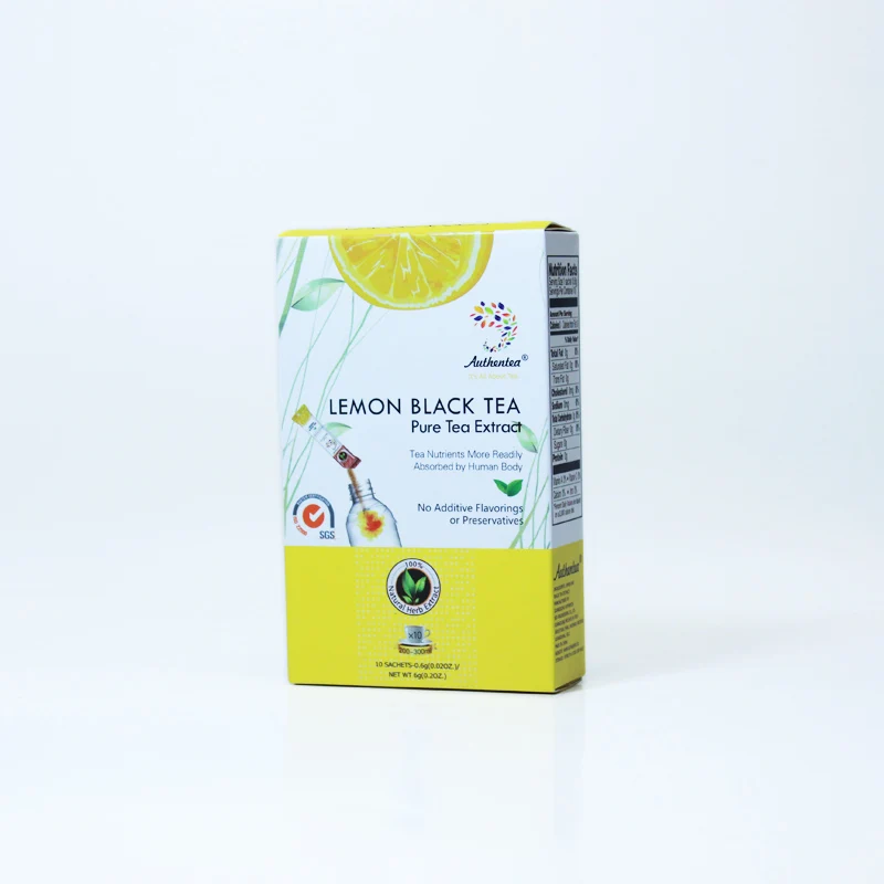 Новые и свежие черные чайные основы, мгновенный лимонный чай в порошке
