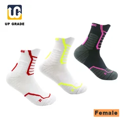 UG Custom logo coolmax sports men women cycling basketball outdoor hiking climbing running compression athletic sport socks