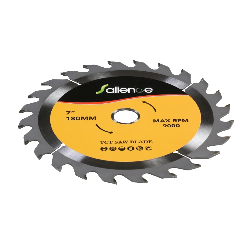 180mm 7 inch 40T tct saw blade circular saw blade cutting wood or cutting Aluminium